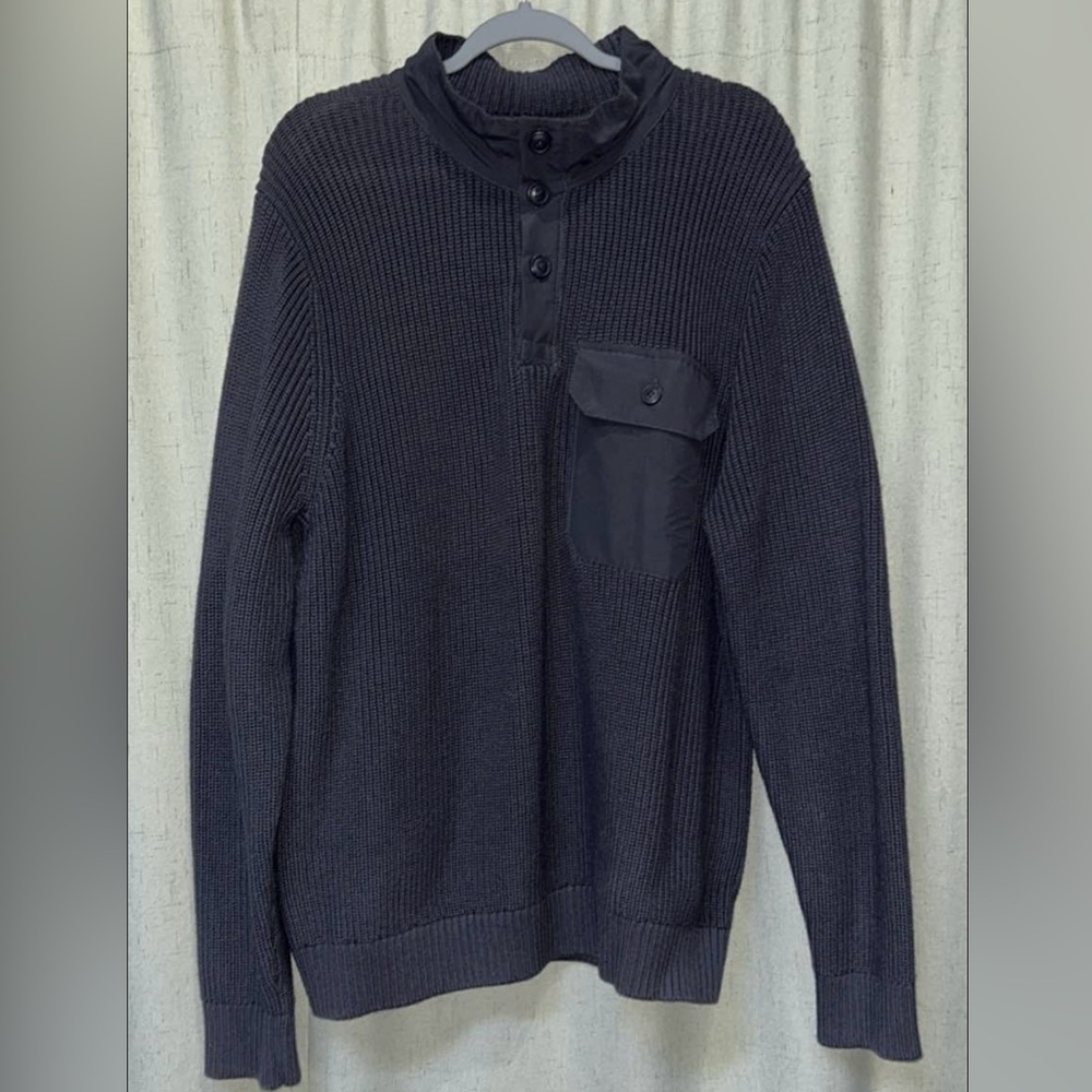 Men's Duluth Brigadier Button Mock Sweater